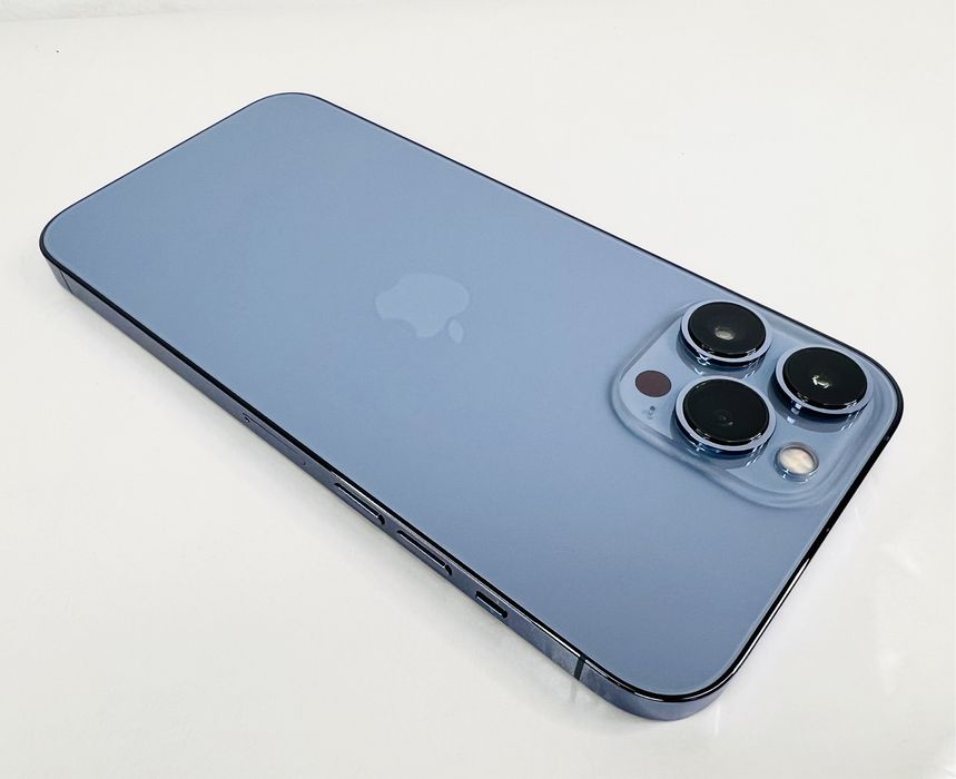 Apple iPhone 13 Pro Max 128GB Sierra Blue Перфектен! Гаранция!