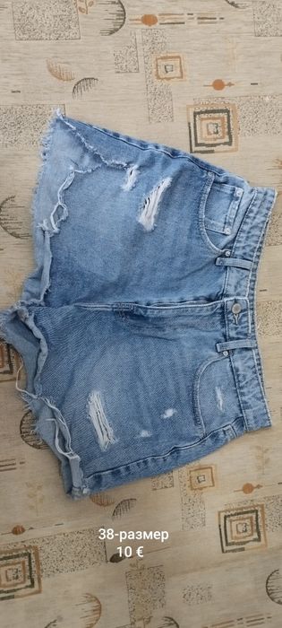 Къси дънкови панталонки