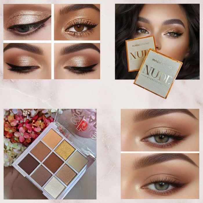 Paletă Farduri de Pleoape She Shade 01 Classy Bronze - Revers Cosmetics