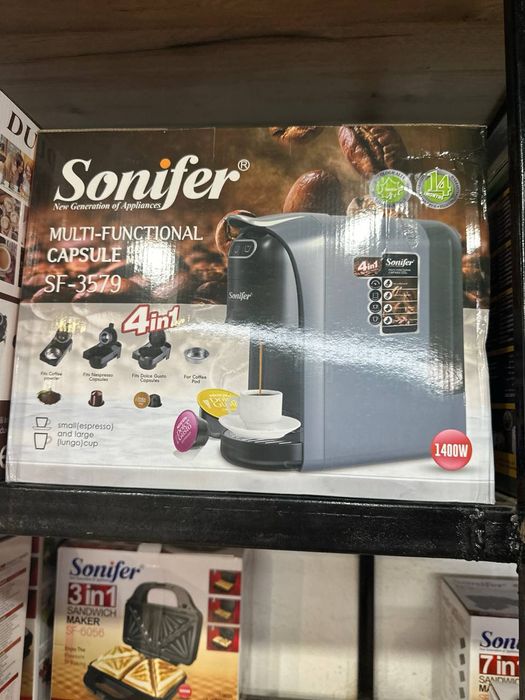 Кофемашина капсула , coffee machine, kofe mashinasi Sonifer sf-3579
