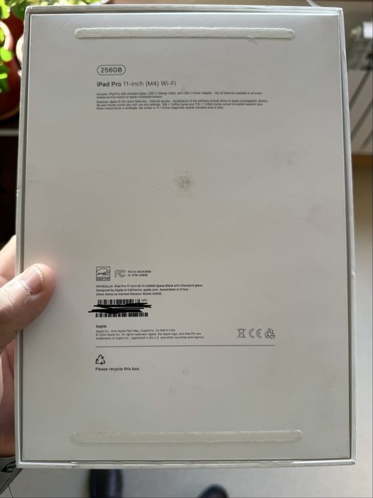 Ipad Pro 11 M4 Wifi 8/256gb