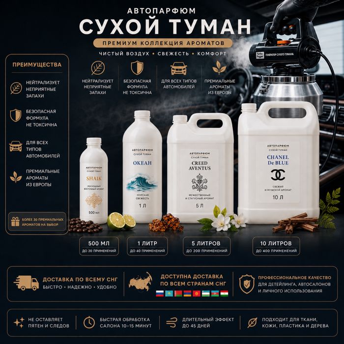 Жидкостъ для Сухой тумана
