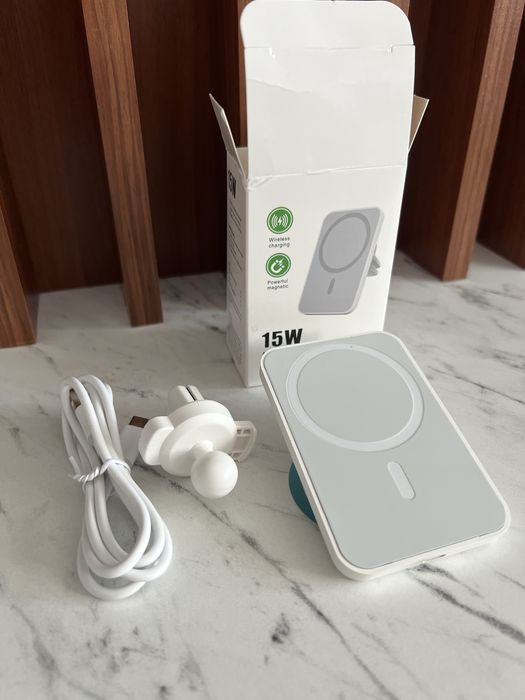 Suport MagSafe Alb/Negru