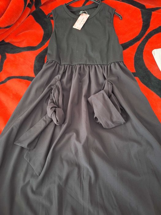 Rochie neagra, lungă