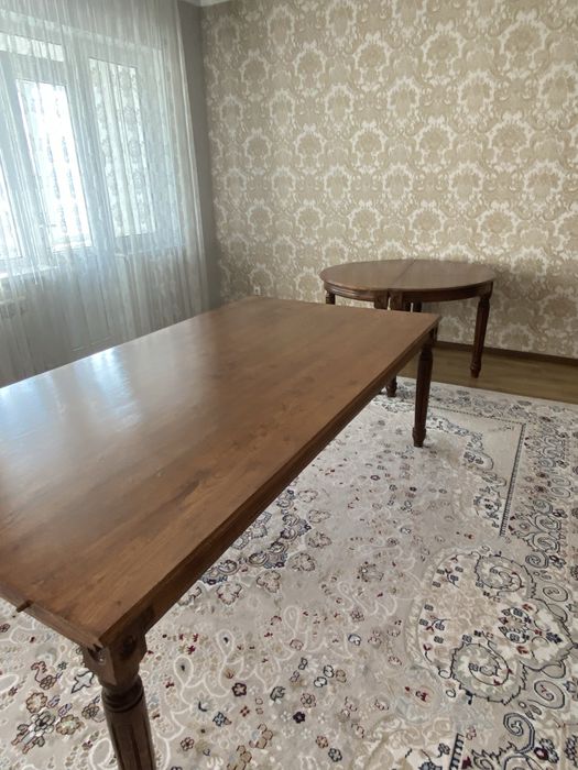 Дубовый стол-трансформер 3,40 × 1,20 м