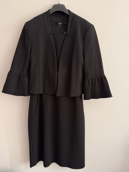 Бизнес сет от рокля и сако s.Oliver нови