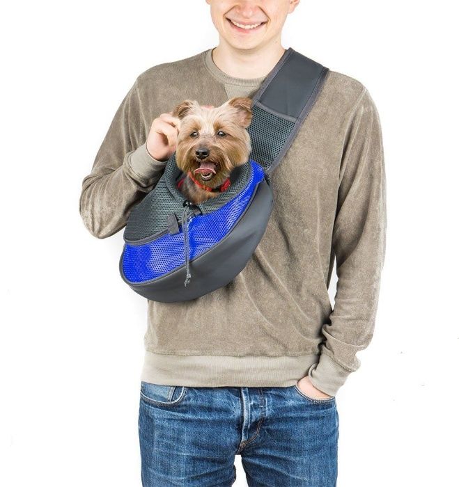 Удобна раница за пренасяне на домашни любимци, куче, коте