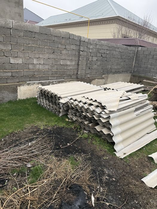 Шифер для дома. Б/у