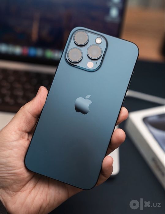 iPhone 15 ProMax 256Gb Blue Akk: 85% Radnoy
