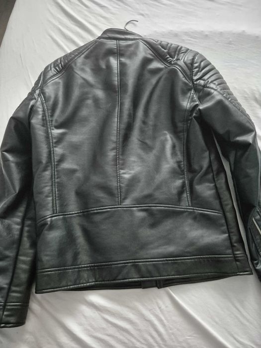 Мъжко кожено яке Zara