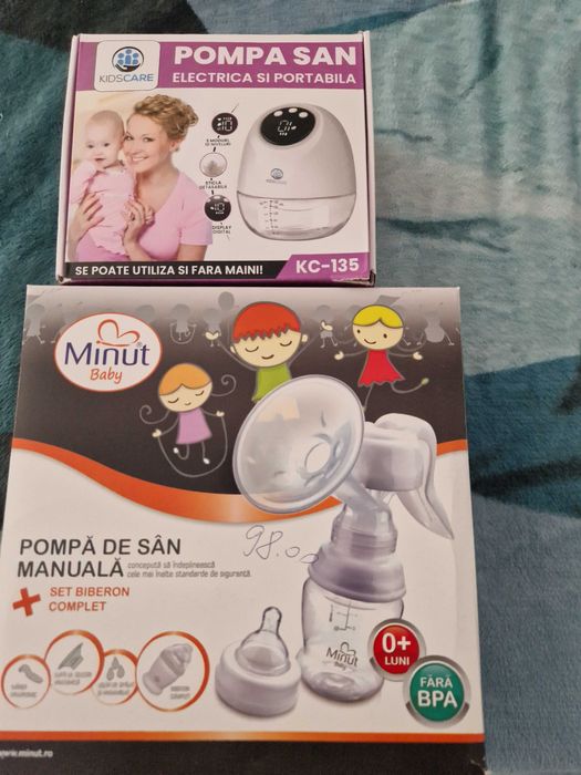 Jucarie patut bebe si pompa de san