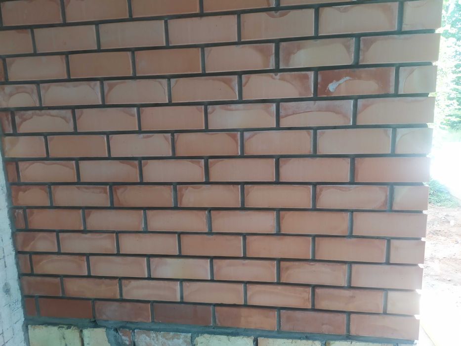 КладкА кирпичА на бАлконе