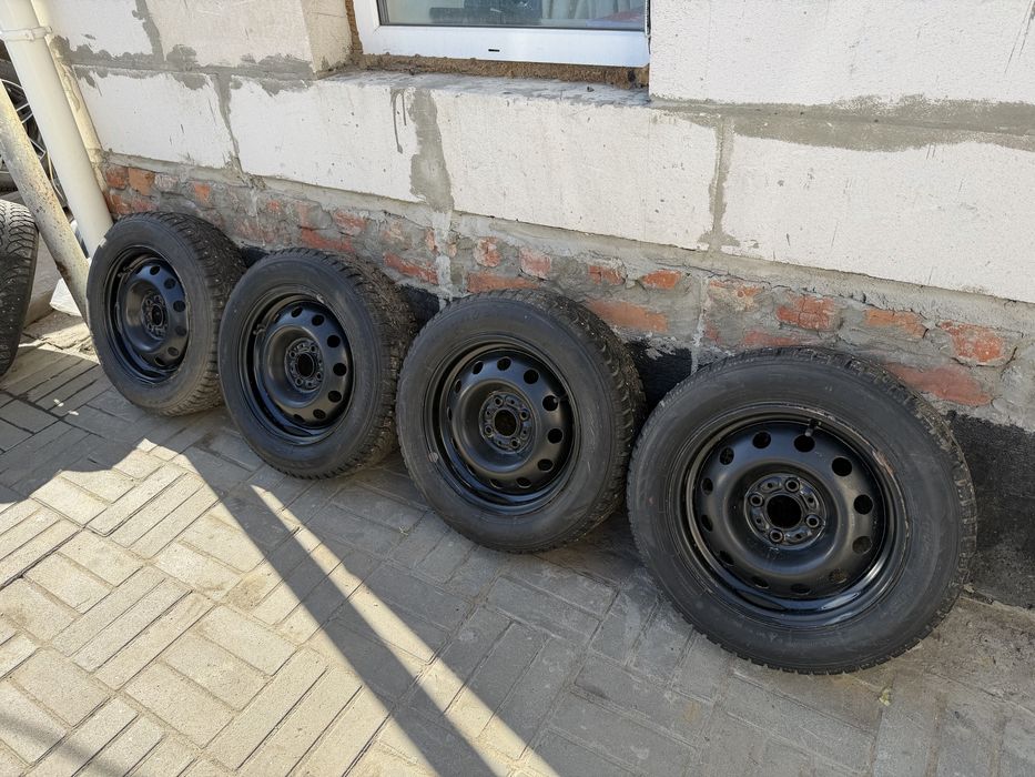 Продам штампы черные всборе с зимней резиной 4.98 р14