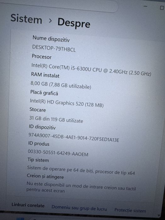 Lenovo T470 i5 -6300U
