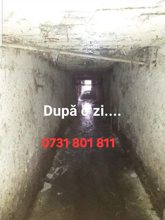 Curățenie subsol și inlocuire conducte