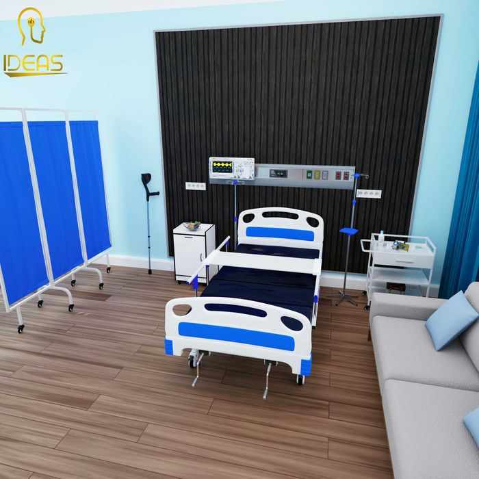 Медицинская кровать Двух функциональная