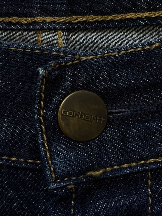 Carhartt WIP Leather patch дънки