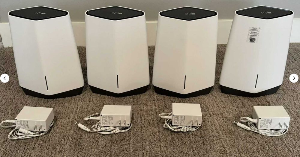 Mesh система NETGEAR Orbi PRO WiFi6 SXK80B4 (4 девайса)