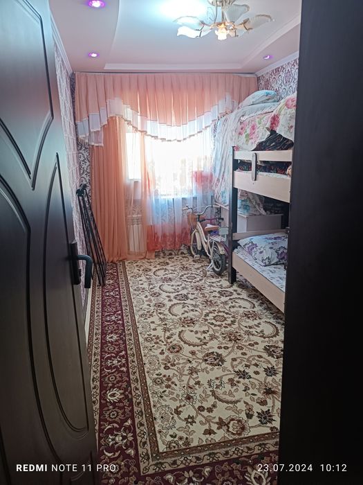 Ijara 3 xona Chirchiq 3 mik 41/23 uzoq muddatga xamma sharoit bor 350$