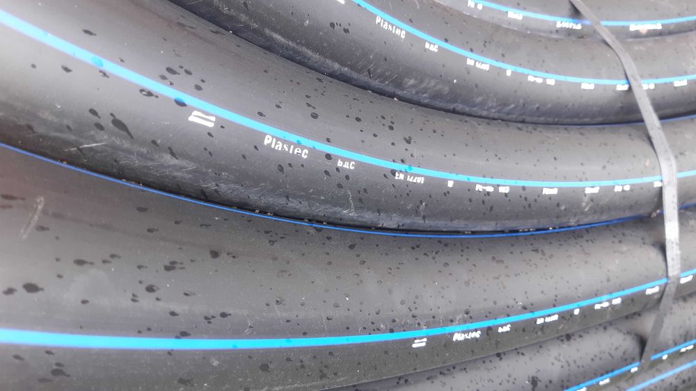 Пвц маркуч ф75мм 10 атм.ролка 88 метра