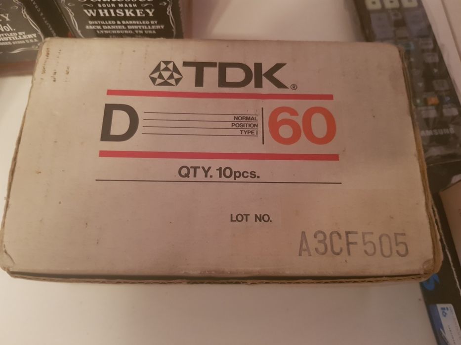 TDK D60 аудио касети