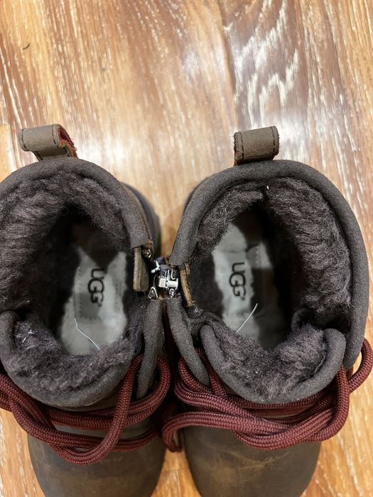 UGG  с мехом из кожы