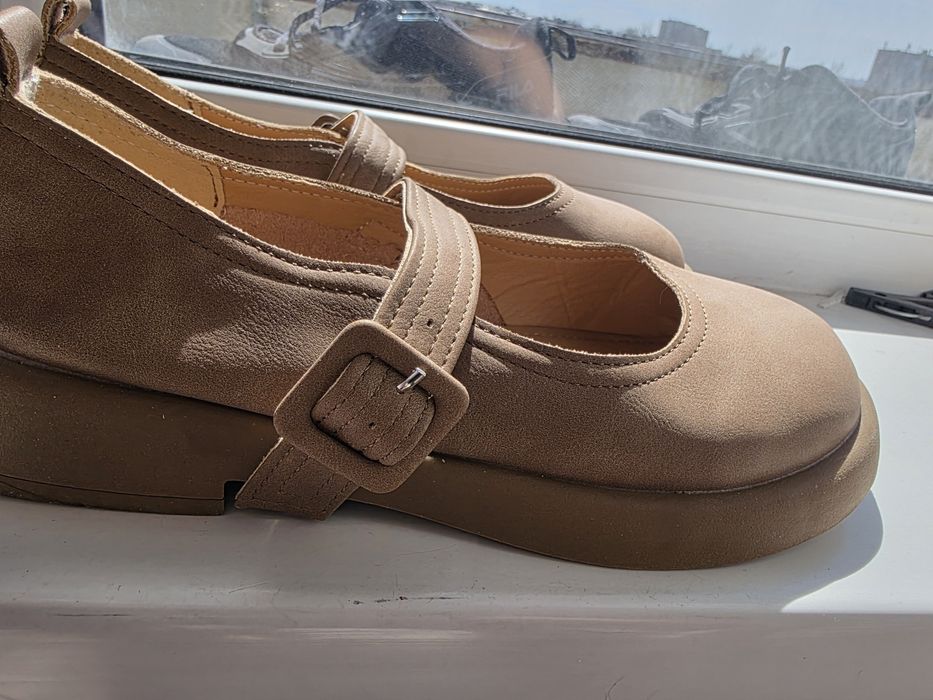 Продам мюли коричневые .Отличное состояние