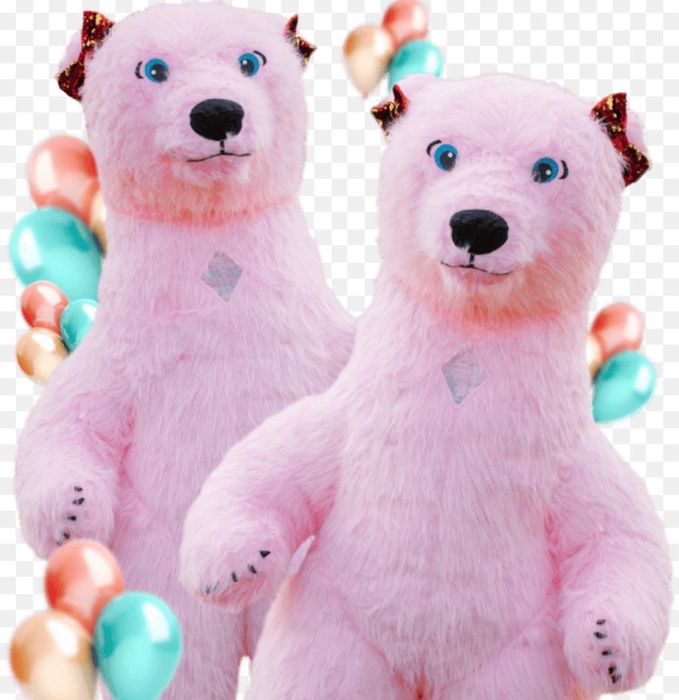 Горилла, Панда, Белый мишка , Тедди, Лабубу