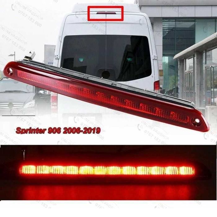 Lampa stop frana usa portbagaj spate Sprinter,Crafter, al treilea stop