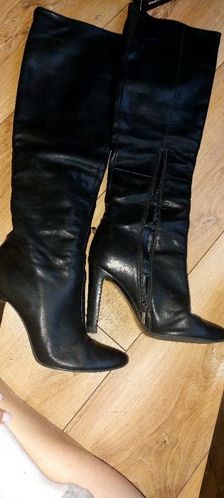 Сапоги кожа 37р Осень Баскони