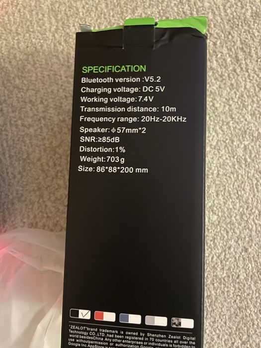 Boxa Portabila wifi Bloth NOUA Zealot S51 Pro