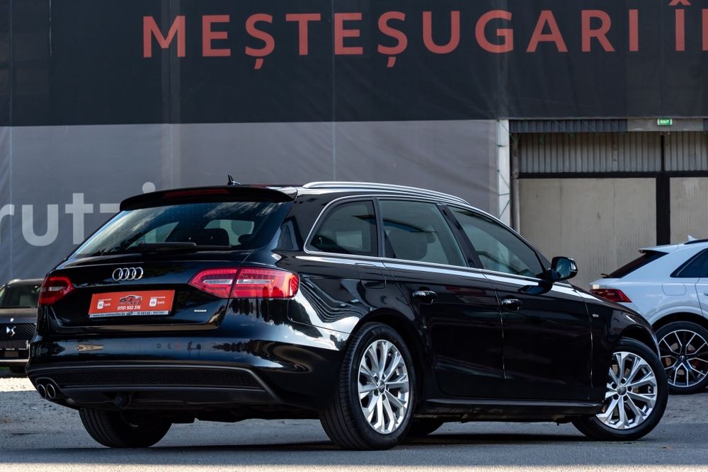 Audi A4 3xS-Line 2015 Quattro 4x4 2.0Diesel 190cp Euro 6 • 12Luni Garantie Motor Cutie si 4X4 • Transport gratuit la domiciliu • Rate • Nr Rosii