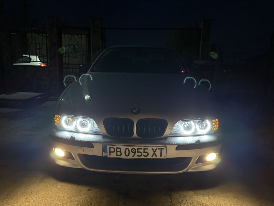 Тунинг фарове BMW E39 Angel Eyes – комплект