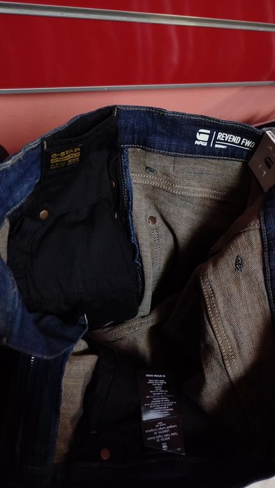 Оригинални дънки G-Star Raw Revend W34 , W35 Skinny нови мъжки