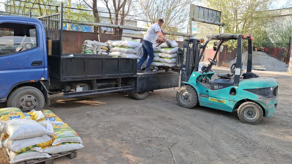 Песок балас отсев щебень