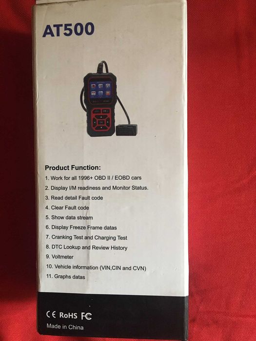 Tester auto multimarca AT500OBD II