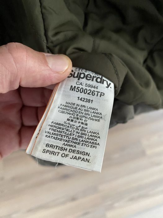 Geaca parka imblanita barbati Superdry