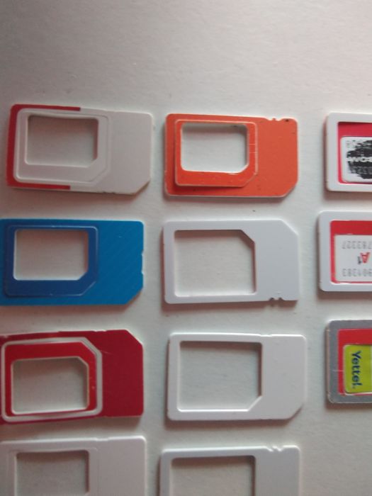 Адаптери преходник за всички размери  сим карти-голям -среден-малък