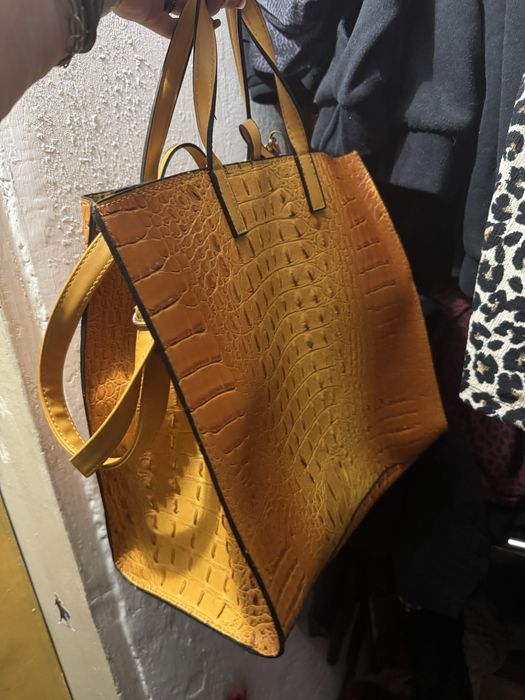 Geanta piele noua, dimensiuni mari, piele naturala de calitate