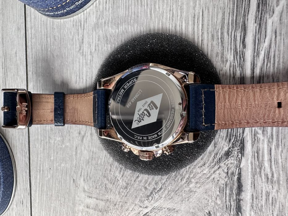 Мъжки часовник Lee Cooper, кварцов механизъм, тъмносин цвят