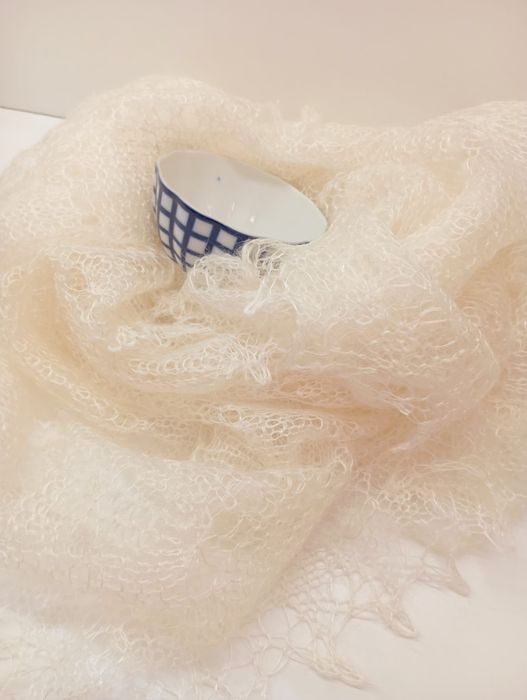 Руски шал от кози пух.