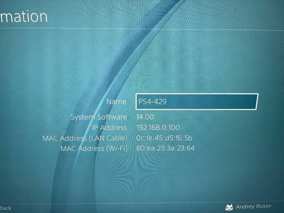 Playstation 4 FAT с един контролер, hdmi кабел и захранващ кабел