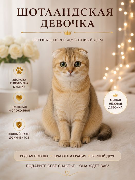 Продается скоттиш фолд