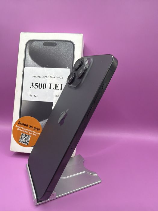 Iphone 15 pro max 256GB •Matei Amanet Margeanului•6173