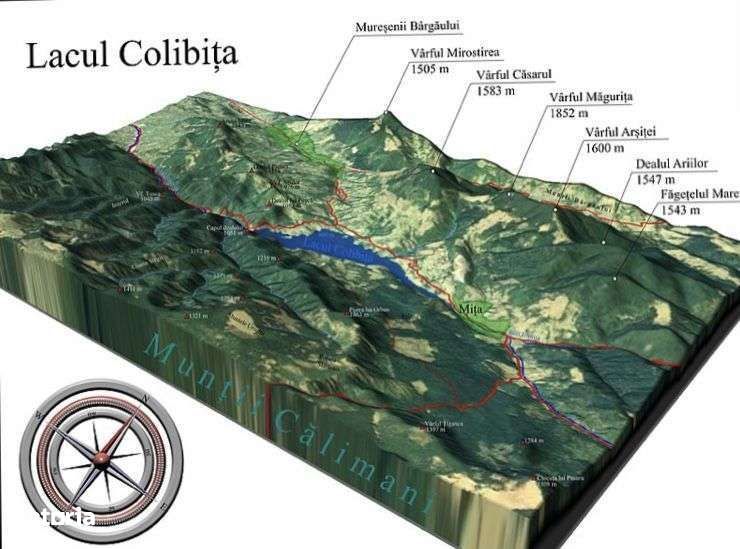 Vindem Teren in Stațiunea Colibita !