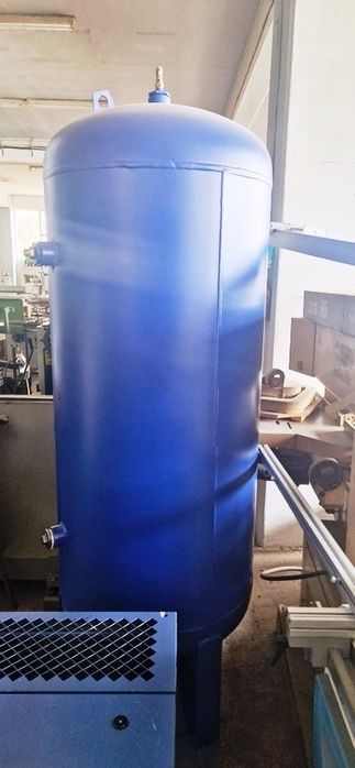 Бутален компресор 1000 лт + 2 мт по 5,5кв + Ел табло