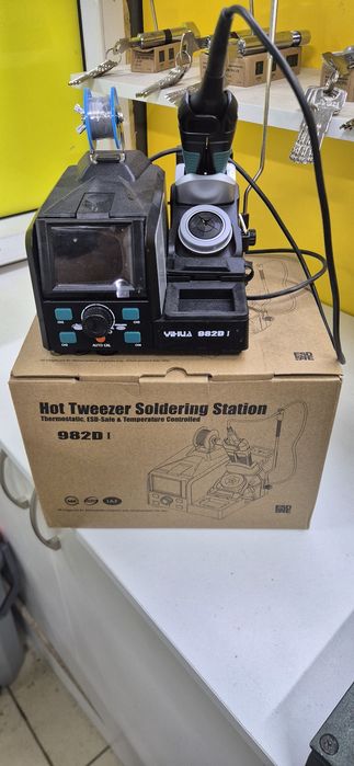 Паяльный пинцет паяльник и фен продам