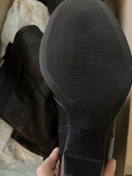 Cizme piele elegante de iarna
