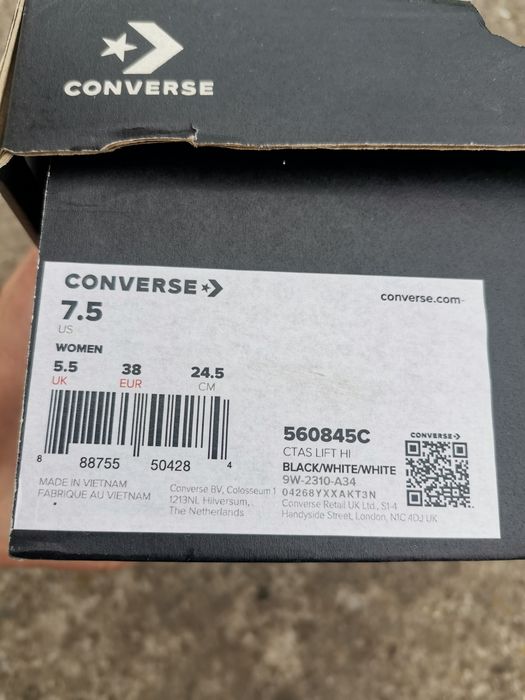 All star converse 38 номер