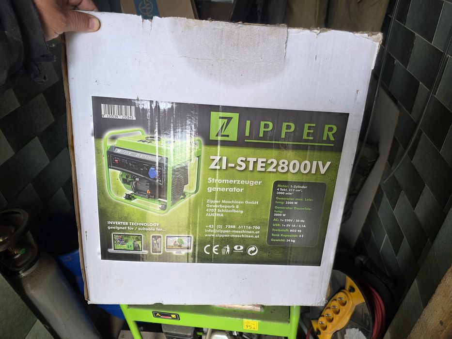 Инверторен генератор Zipper